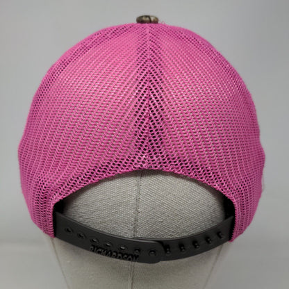 2050 Club Snapback Mesh Back Trucker Hat Camo Small Richardson