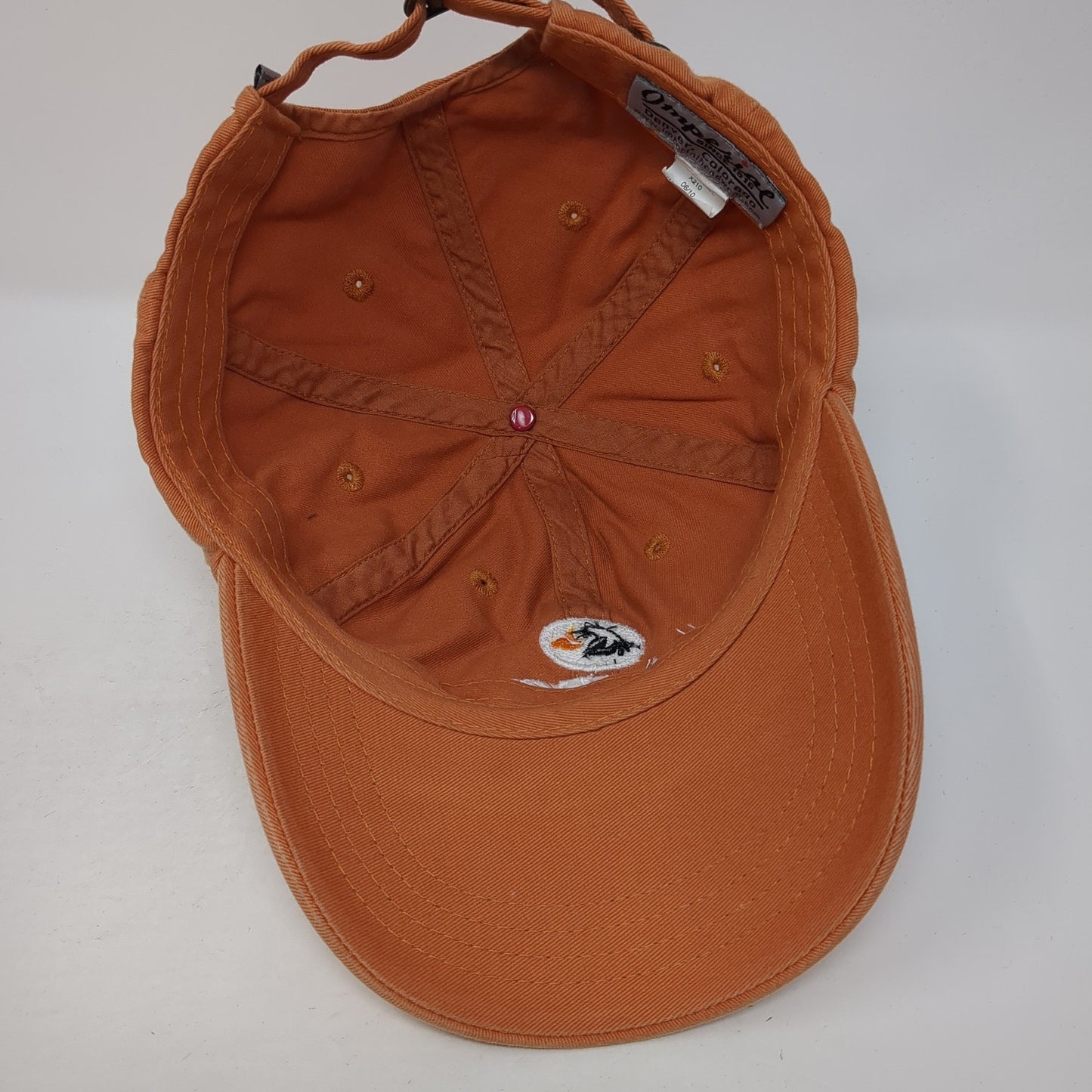 Brandon Dunes Slideback Baseball Cap Orange OS Adjustable Embroidered Imperial