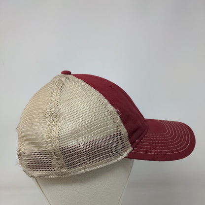 The Game Snapback Mesh Back Hat OSFM Embroidered Lion Logo Cotton Blend