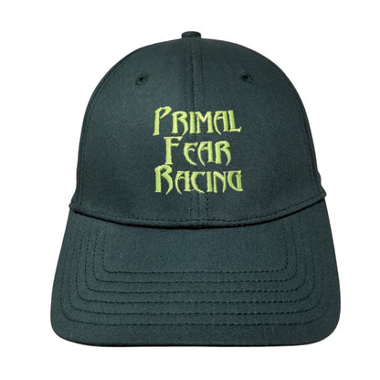 Primal Fear Racing Fitted Hat Green M/L Embroidered New Era 6 Panel