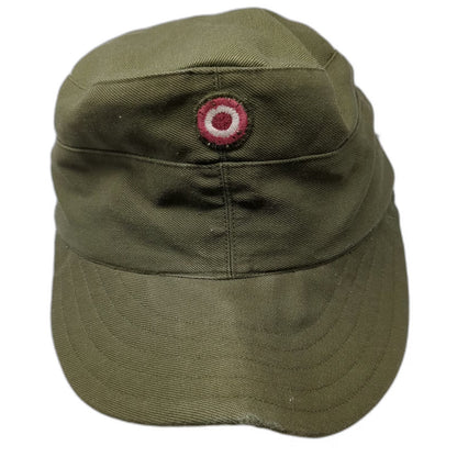 Austroware Army Cap 57 Green Red White Cockade Austrian Military Hat Vintage