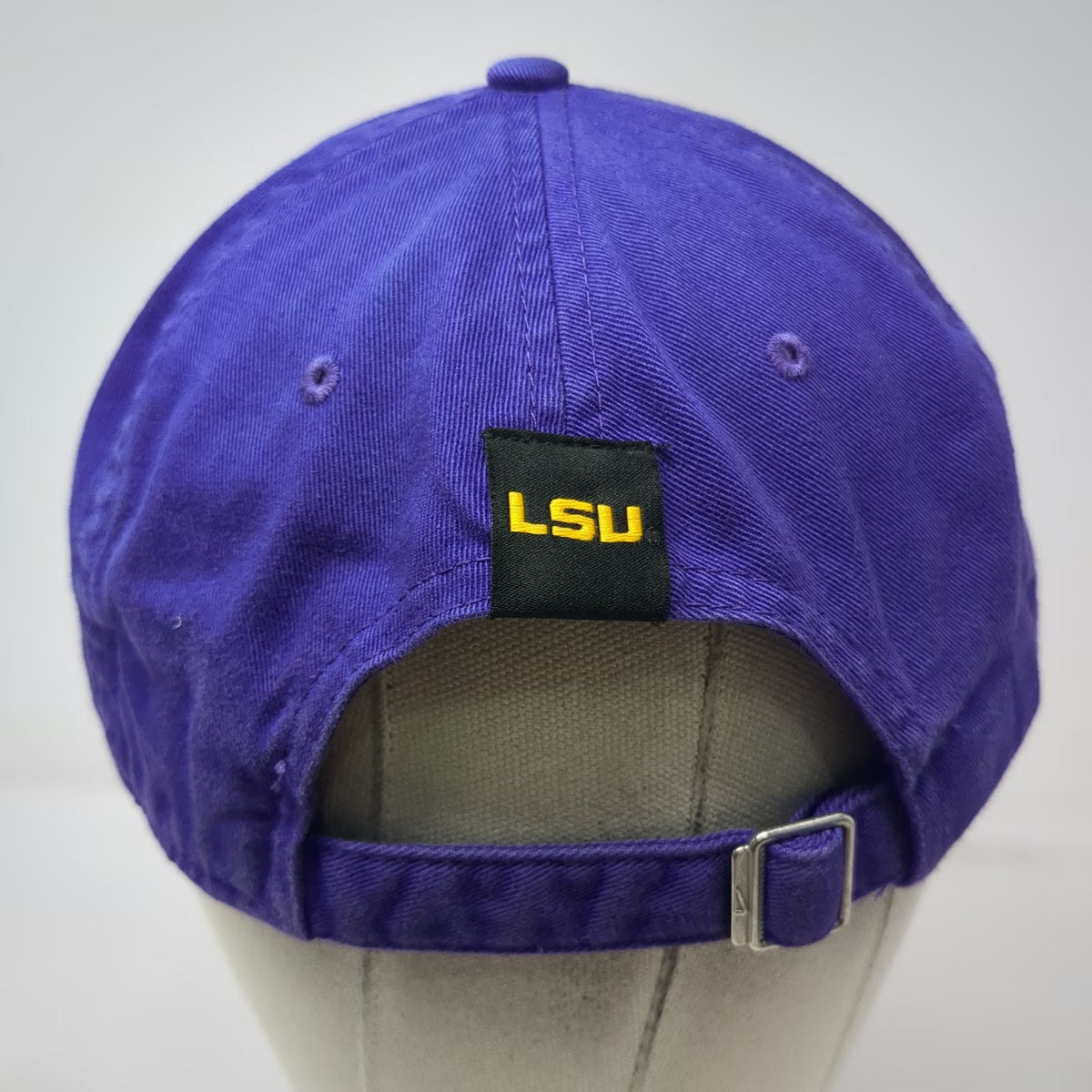 LSU Tigers NCAA Nike Cap Purple One Size Slideback Heritage86 Embroidered Hat