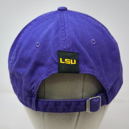LSU Tigers NCAA Nike Cap Purple One Size Slideback Heritage86 Embroidered Hat