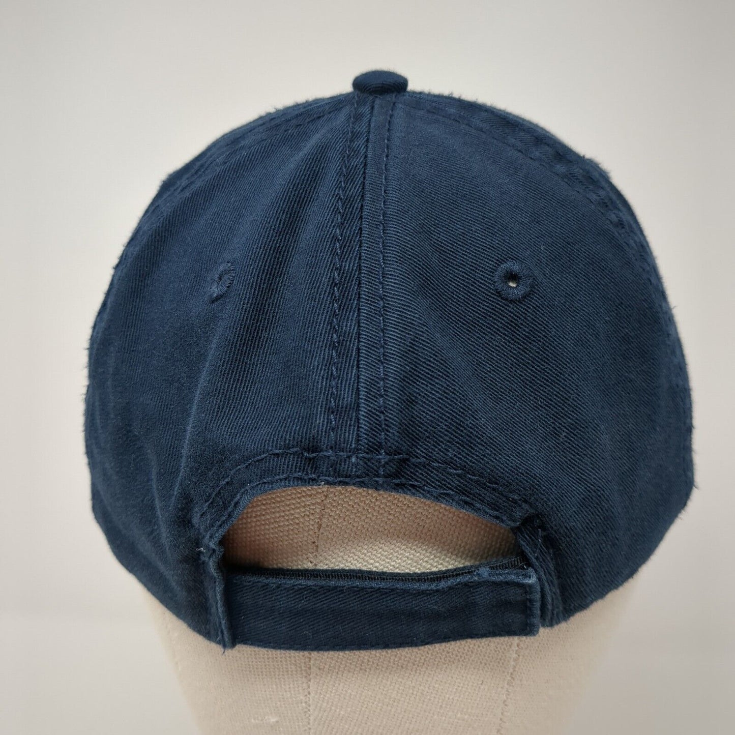 Idaho First Bank Strapback Hat Blue One Size 6 Panel Port & Company