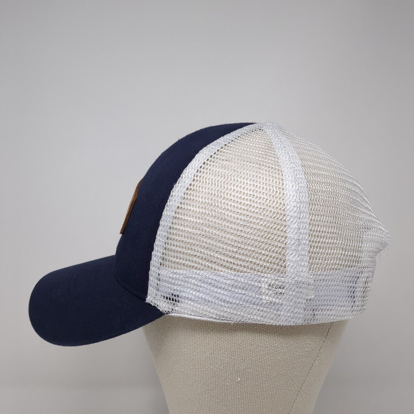 1939-2019 Eighty Years Snapback Trucker Hat Blue One Size Adjustable Mesh Back