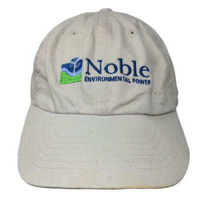 Noble Environmental Power Slideback Hat Tan OSFA Adjustable Embroidered 6 Panel