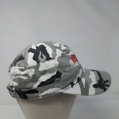 Wild River Adventures Strapback Cadet Army Cap Hat Camo One Size