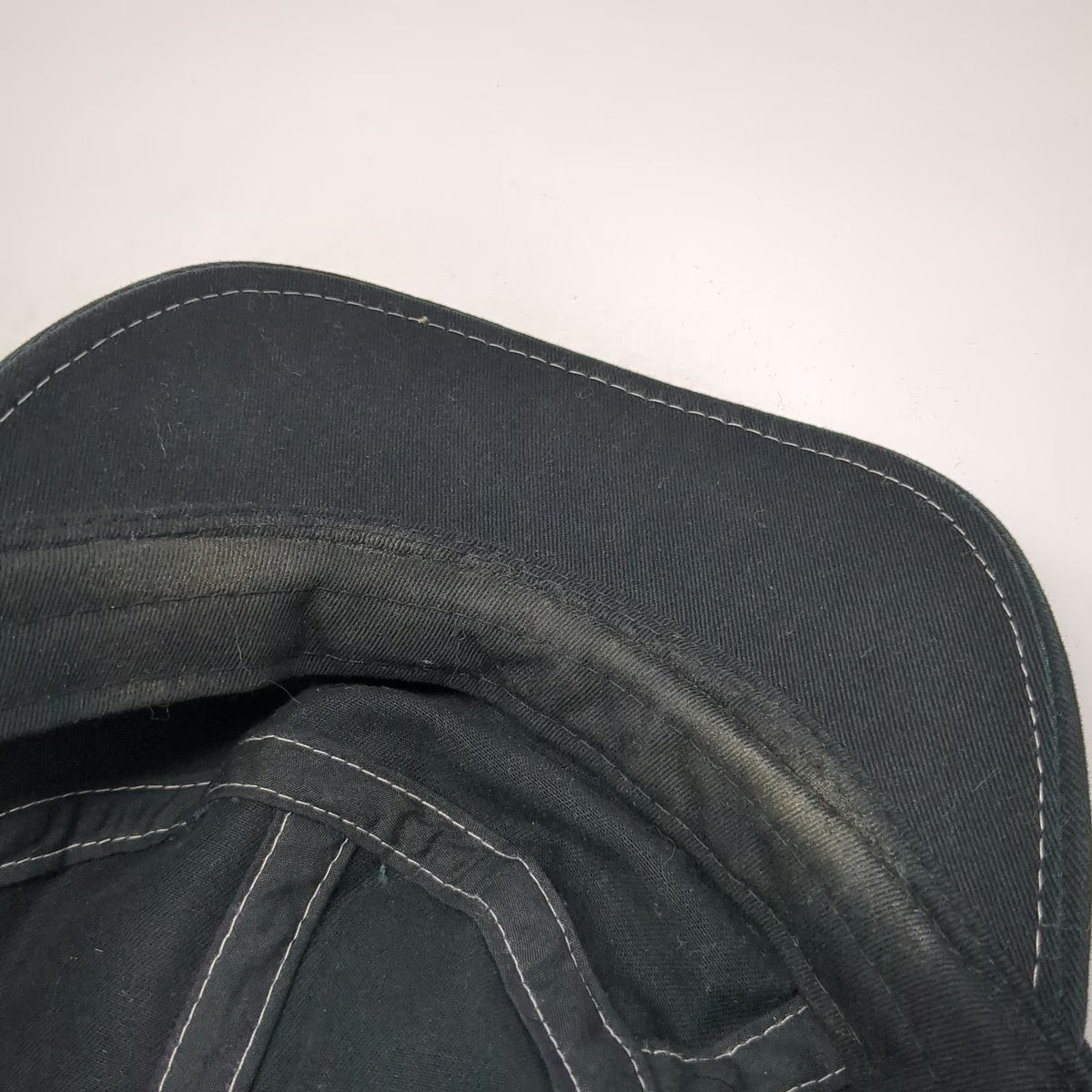 Crocs Army Cap Black One Size Cotton Contrast Stitch Strapback Adjustable Hat