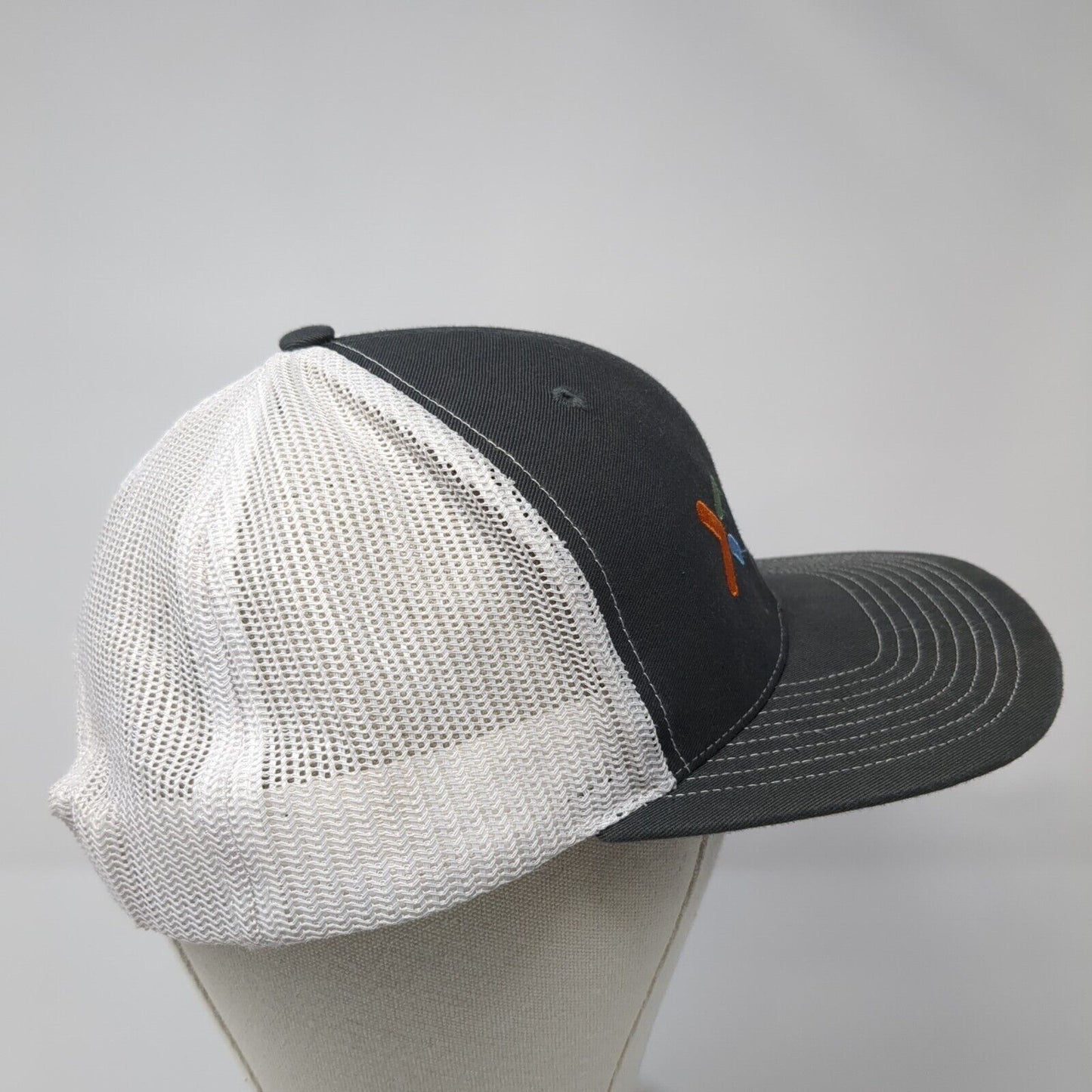 Experis IT Manpower Group Snapback Trucker Hat Gray OS Adjustable Mesh Back