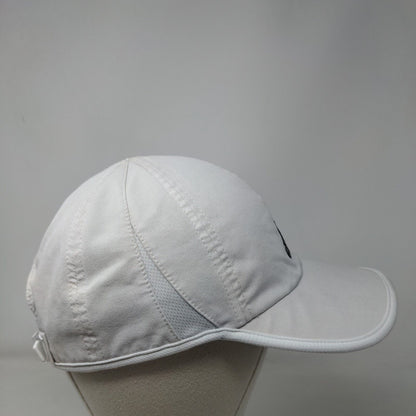 Adidas Aeroready Strapback Hat White One Size Adjustable Breathable Mesh