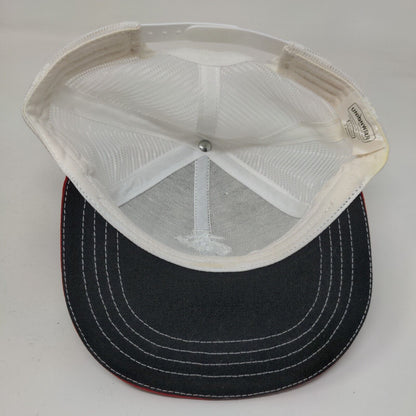Marines The Few The Proud Snapback Trucker Hat Black OS Mesh Back Unionwear