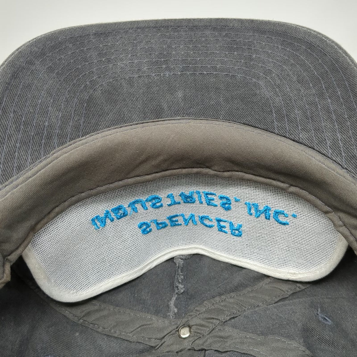 Head To Toe 5 Panel Gray Hat One Size Snapback Spencer Industries Inc Rope
