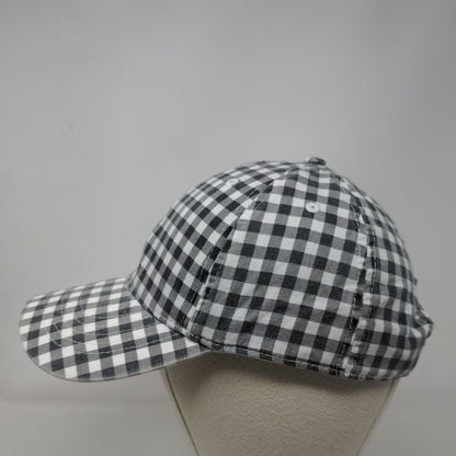 Unbranded Strapback Hat Multicolor OSFM Adjustable Gingham Vented Holes