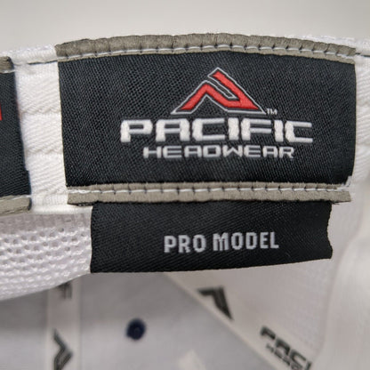 Idaho Fitted Mesh Back Trucker Hat Blue 6 7/8-7 3/8 Pacific Headwear