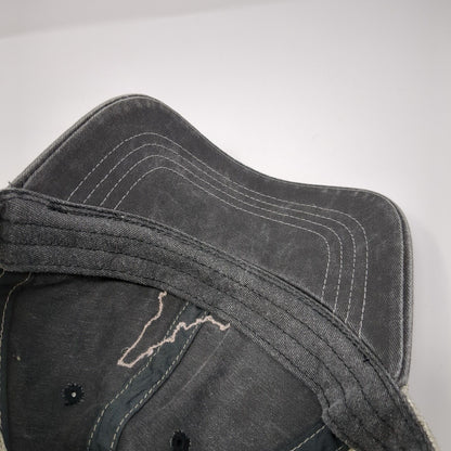 Idaho Slideback Mesh Back Trucker Hat Gray One Size Embroidered Home Free