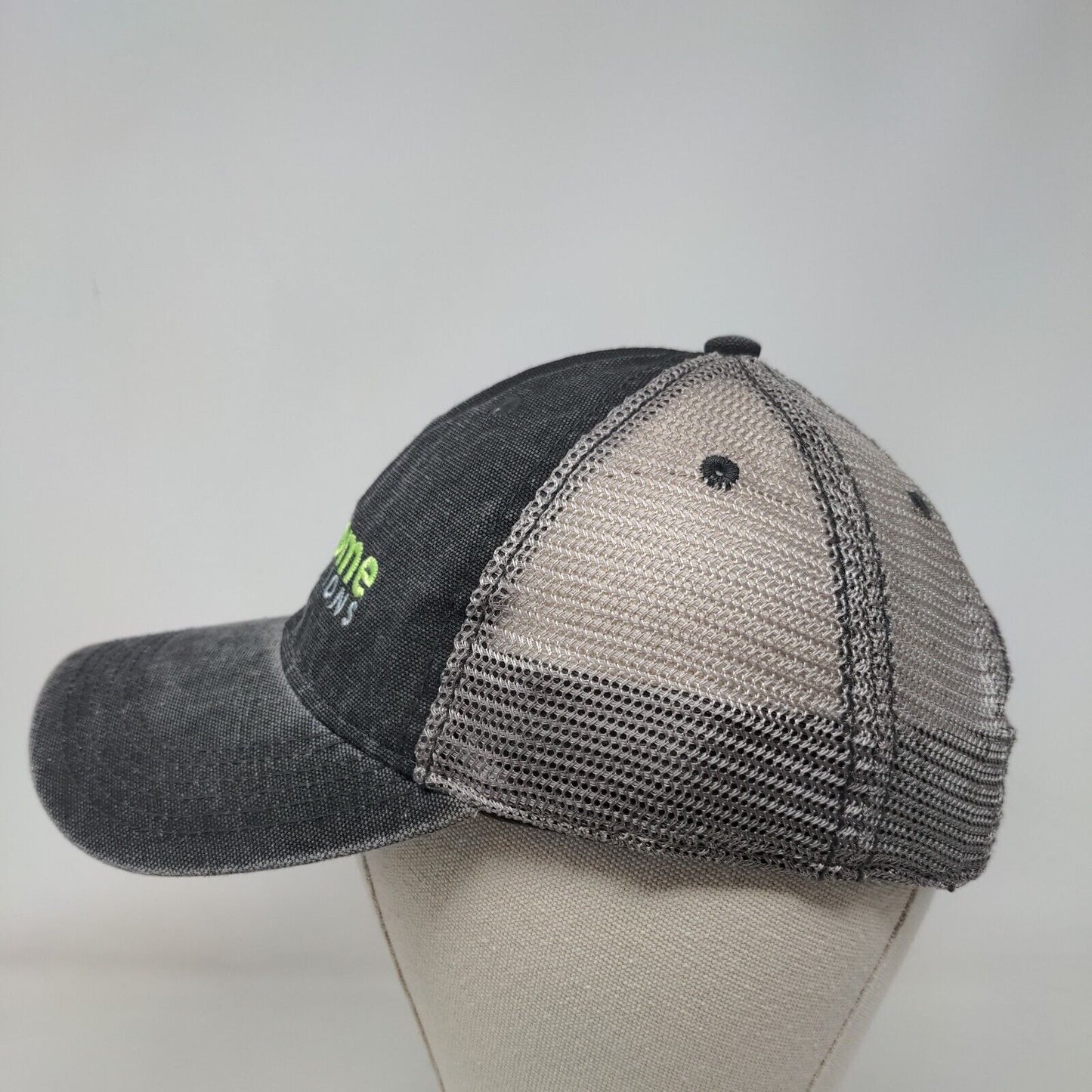 Dyna Home Solutions Snapback Mesh Back Trucker Hat Gray One Size Legacy