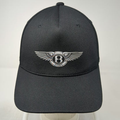 Bentley 5 Panel Black One Size Hat Flexfit Carbon Fiber Performance Polyester