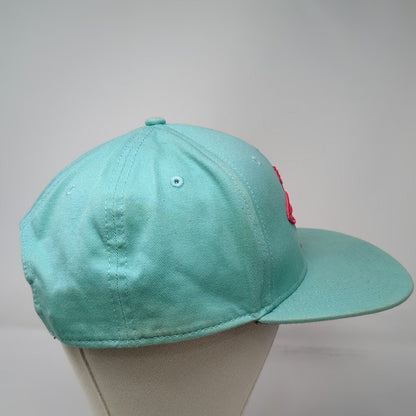 Everyday California 5 Panel Blue One Size Pink Bear Surfboard Snapback Hat