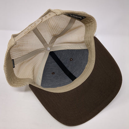 Soft Dig Est. 1987 Build Confidently Trucker Hat Brown OS Adjustable Richardson