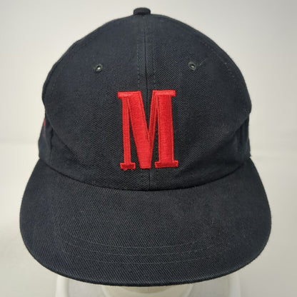 Vanguard Baseball Cap Black One Size Red Marlboro M Cowboy Horse Slideback Hat