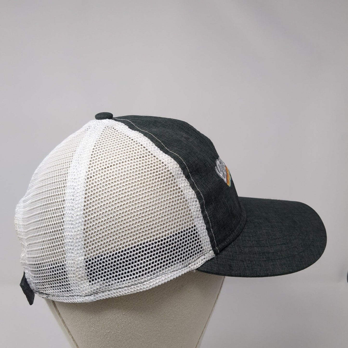 Cincinnati OH Strapback Trucker Hat Gray One Size Mesh Back Adjustable