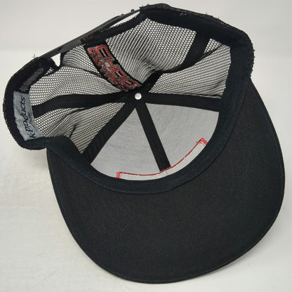 K-Products Snap-on Brand Of Choice Black Trucker Hat One Size Snapback Mesh