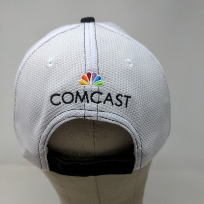 NASCAR Xfinity Comcast Series Men's Strapback Hat Red White NBC Logo