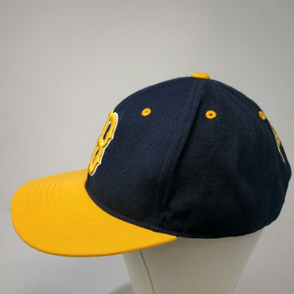 Boston Red Sox MLB 47 Brand Snapback Blue Yellow One Size Hat Green Underbrim