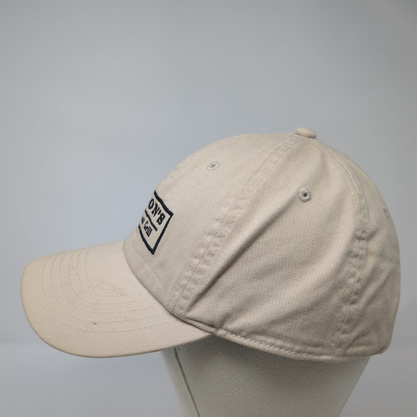 Addison's An American Grill Baseball Cap Beige One Size Adjustable Champion