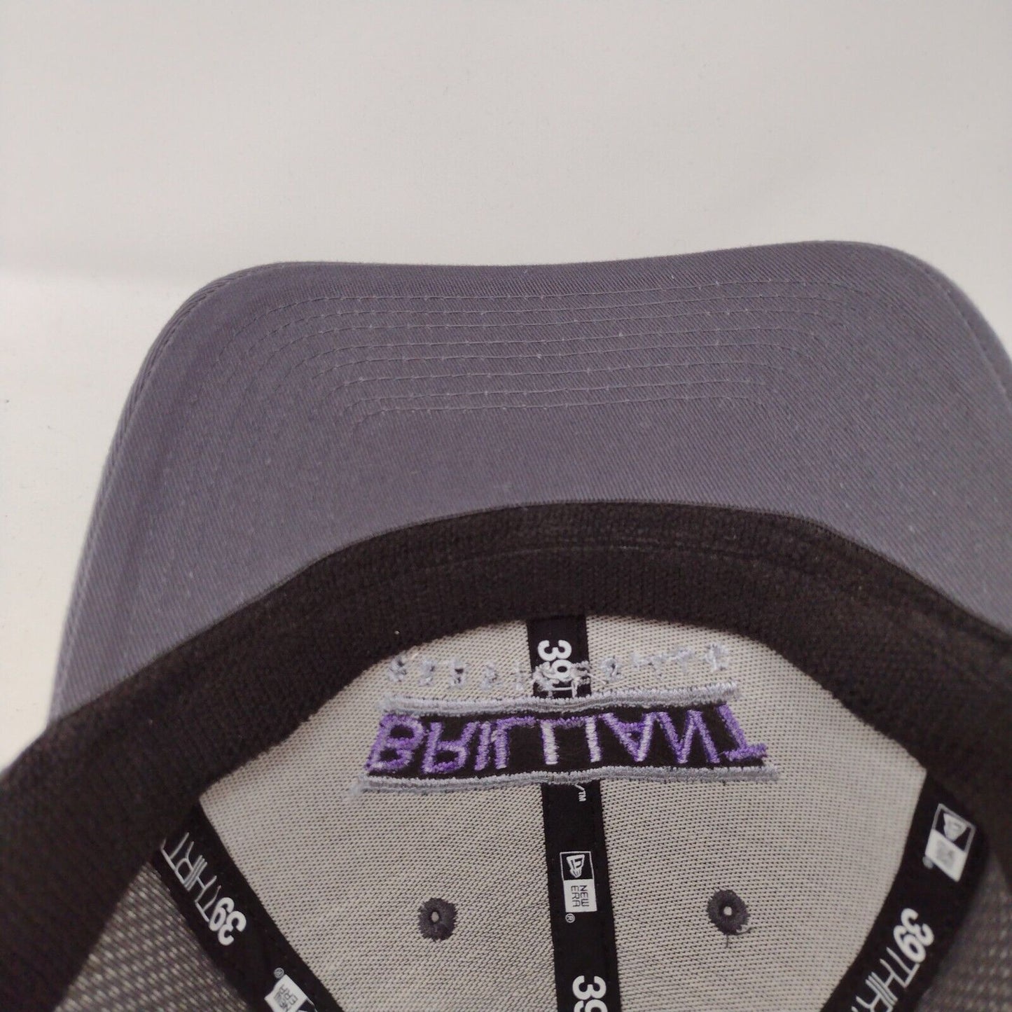 Brilliant Services LLC Fitted Hat Gray M/L Embroidered New Era 39Thirty