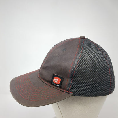 Jack In The Box Strapback Mesh Back Hat Gray One Size Adjustable 6 Panel