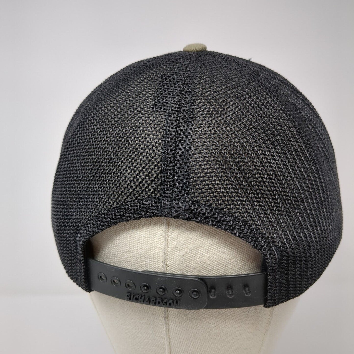 RCH Snapback Trucker Hat Green OS Adjustable Mesh Back 6 Panel Richardson