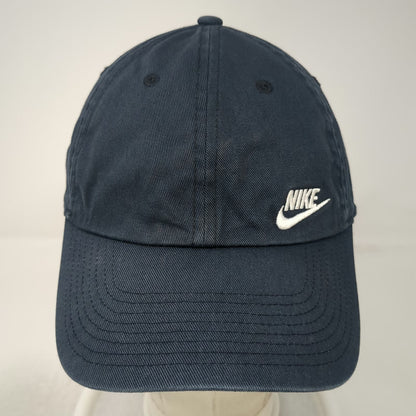 Nike Baseball Cap Blue One Size Adjustable Embroidered Slideback Cotton Hat