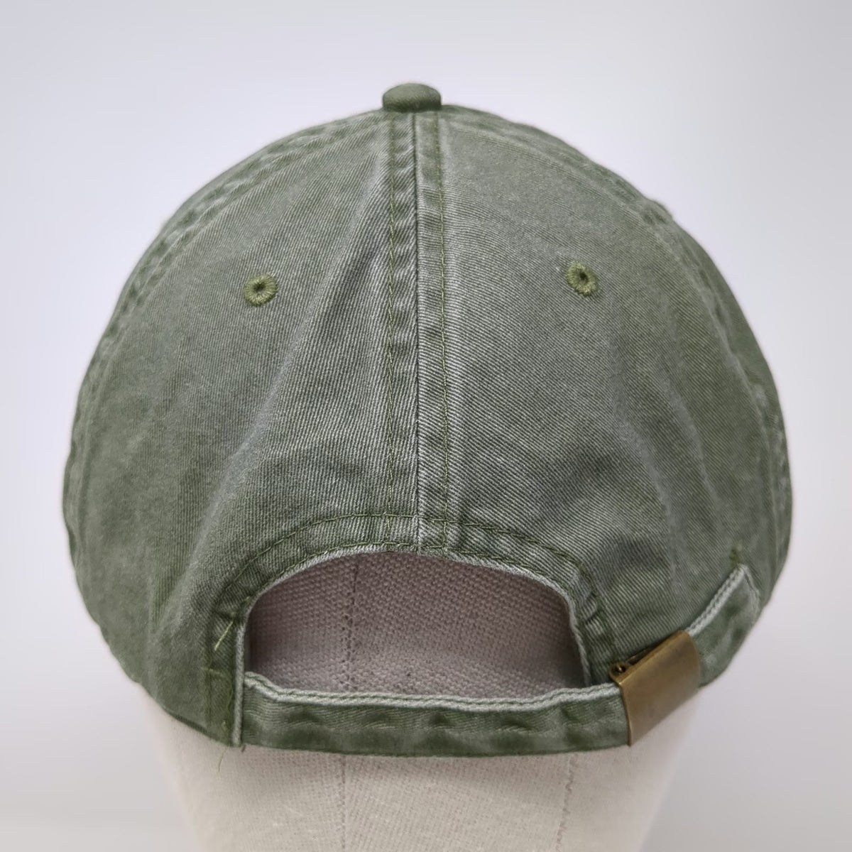 Otto Baseball Cap Green One Size Floral Flower Bouquet Adjustable Slideback Hat