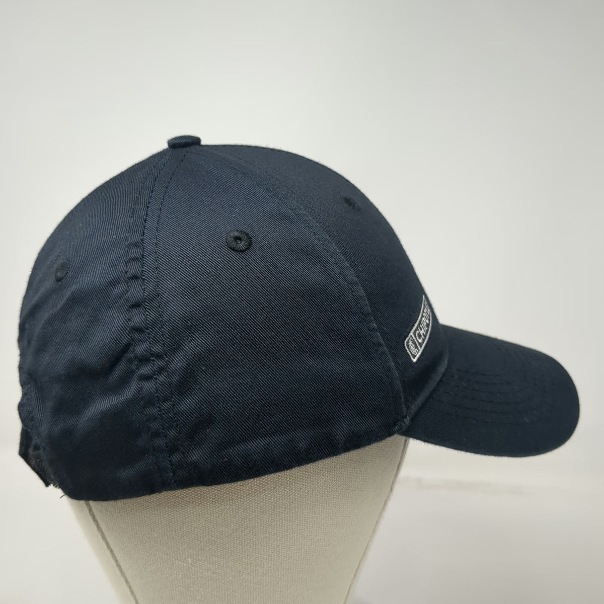 Loomstate Chipotle Baseball Cap Black One Size Organic Cotton Strapback Hat