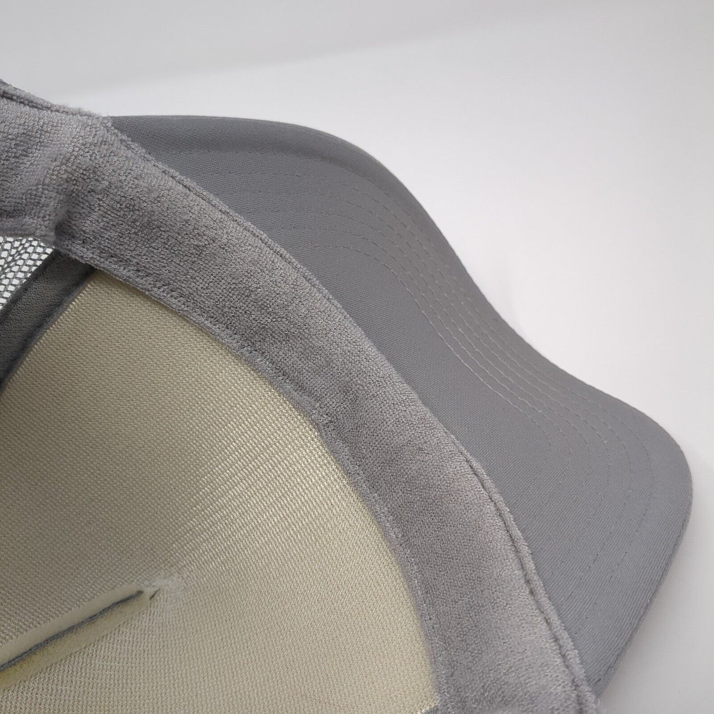 Let Us Worship Snapback Trucker Hat Gray OS Adjustable Mesh Back 6 Panel Otto