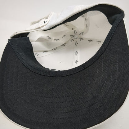 Callaway Baseball Cap White One Size Odyssey Logo Strapback Golf Hat Black Red