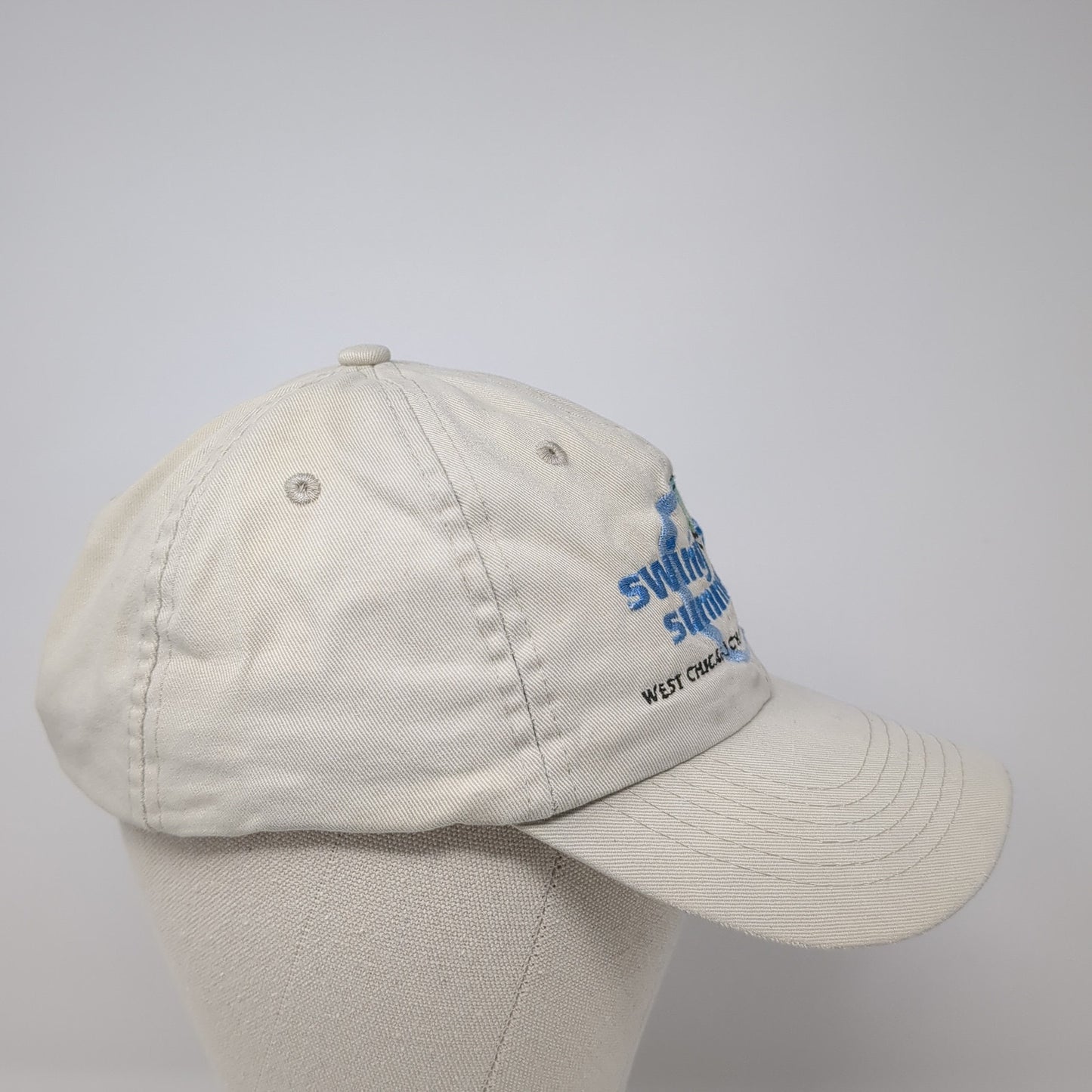 Swing Into Summer West Chicago Chamber Of Commerce Baseball Cap Beige OS AMC