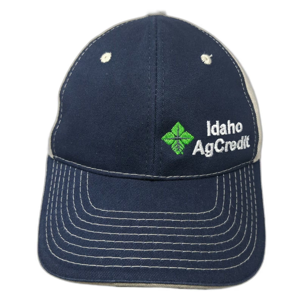 Outdoor Cap Baseball Cap Blue One Size Idaho AgCredit Strapback Two Tone Hat