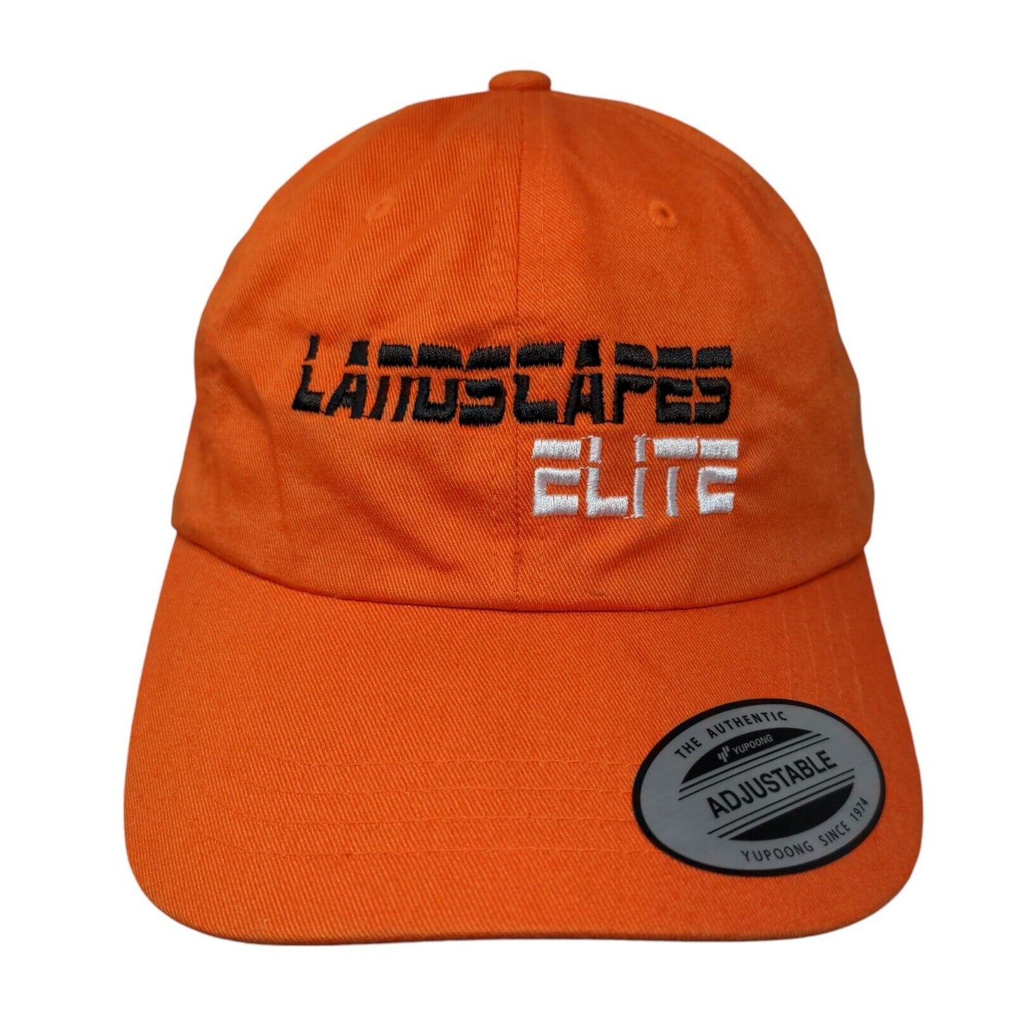 Landscapes Elite Slideback Hat Orange One Size Embroidered Yupoong
