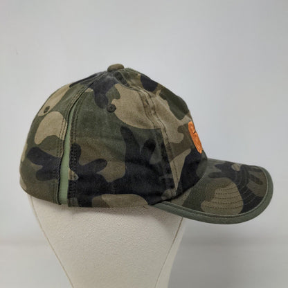 GAP Kids Fitted Hat Green Camo Size S/M Embroidered Logo Cotton