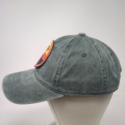 F45 Training Baseball Cap Green One Size Mountain Sunset Patch Slideback Hat
