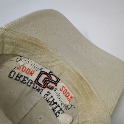 Nike Oregon State NCAA Beige One Size Cap Hat 2006 2007 College World Series