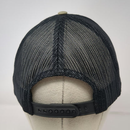 Leupold Trucker Hat Green One Size Mesh Back Snapback Hunting Shooting Crosshair
