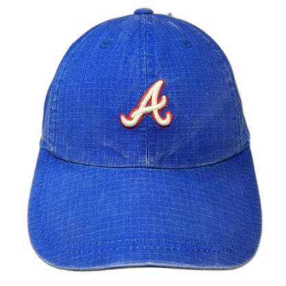 Atlanta Braves MLB American Needle Blue Baseball Cap One Size Slideback Logo Hat