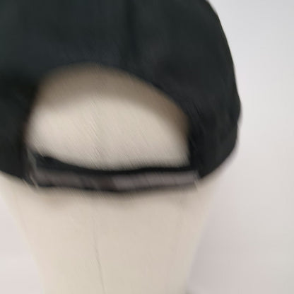 apana Baseball Cap Black One Size Mesh Panels Strapback Hat Lightweight Active