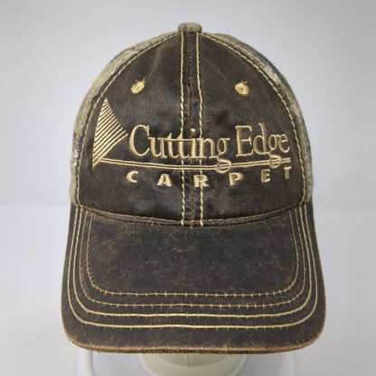 Cutting Edge Carpet Strapback Hat Camouflage One Size Adjustable Port Authority