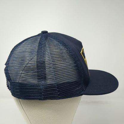 Unionwear Local Teamsters 988 Trucker Hat Blue One Size Snapback Made in USA