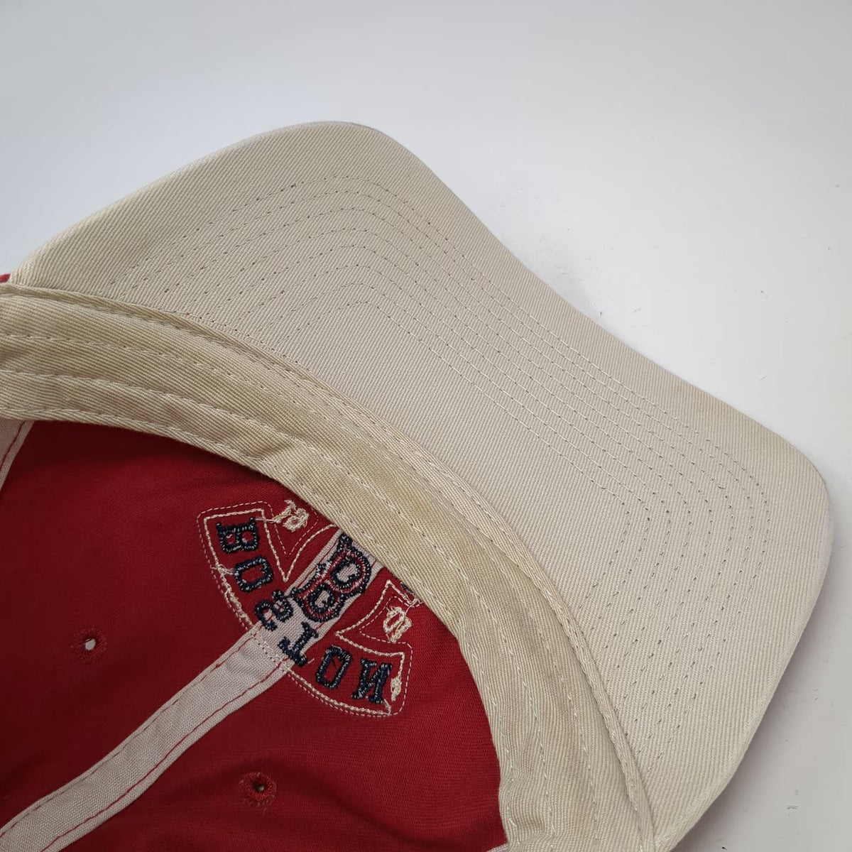 Boston Red Sox MLB Drew Pearson Baseball Cap Red One Size Strapback Embroidered