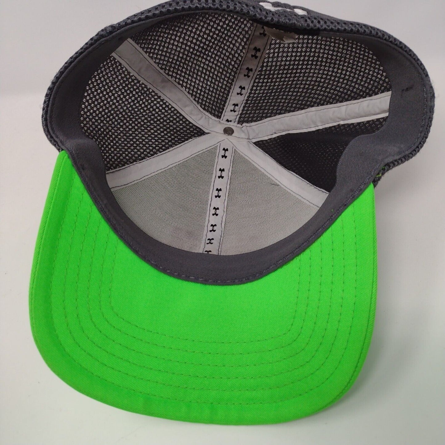 Under Armour Fitted Mesh Back Hat Multi M/L Colorblock Embroidered